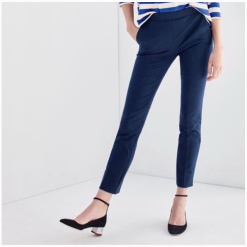 J. Crew petite Martie pant 0P - navy